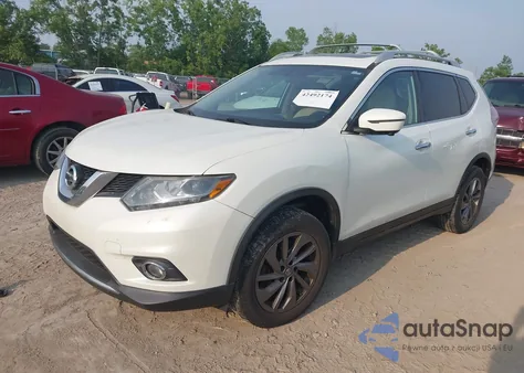 2016 Nissan Rogue Sl from USA, damaged, VIN 5N1AT2MV6GC885807